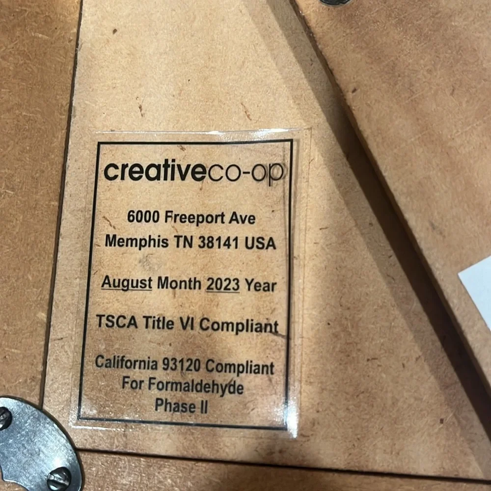 Creative Co-Op Marbled Cream Color 4